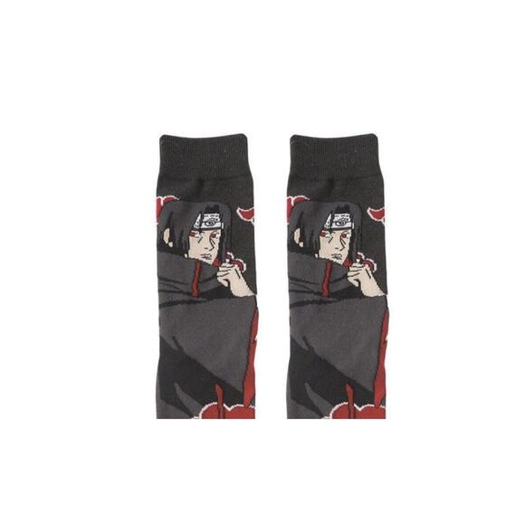 Itachi Uchiha Akatsuki Anime Socks - Naruto Shippuden Merchandise - Picture 3 of 4